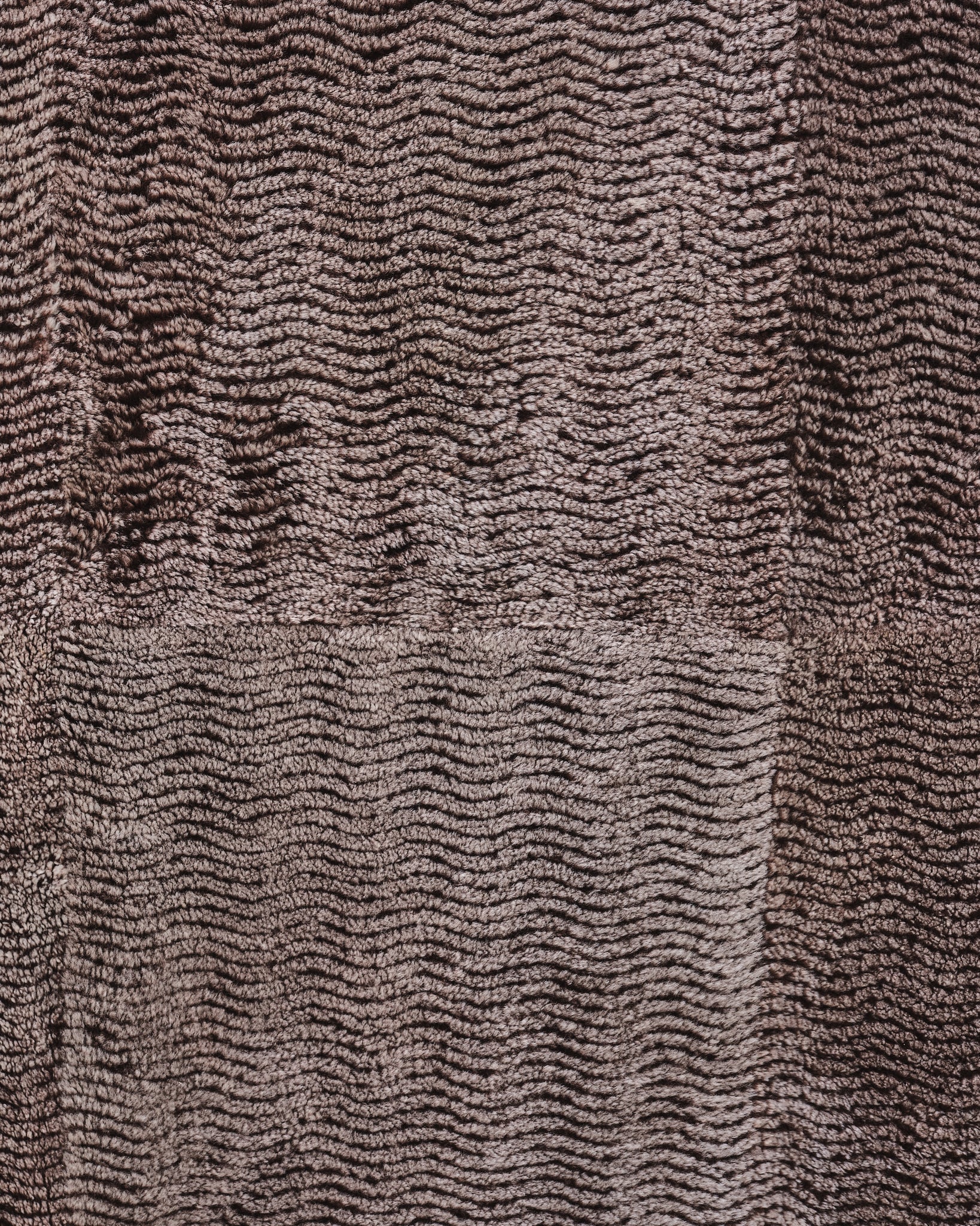 Wavy Corduroy Snowy Brown